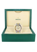 Diamond Gold Rolex Watch For Men 16233 | 36Mm | Rainbow Sapphire Bezel | Full Diamond Dial | Jubilee Band