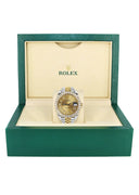 Rolex Datejust II Watch | 41 MM | 18K Yellow Gold & Stainless Steel | Custom Gold Roman Dial | Jubilee Band