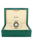 Womens Rolex Datejust Watch 16233 Two Tone | 36Mm | Tuxedo Dial | Fluted Bezel | Jubilee Band