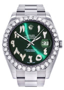 Rolex Datejust II Watch | 41 MM | Custom Green Arabic Dial | Oyster Band