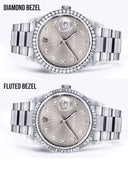 Mens Rolex Mens Watch Datejust 16200  | 36Mm | Grey Dial | Oyster Band