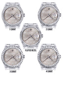 Mens Rolex Mens Watch Datejust 16200  | 36Mm | Grey Dial | Oyster Band