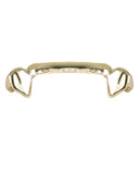 GOLD 6 TEETH FULL DIAMOND BAR GRILLS