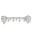 GOLD 8 TEETH DIAMOND DRIP GRILLS
