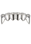 GOLD 6 TEETH DIAMOND GRILLS