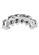 GOLD 6 TEETH DIAMOND GRILLS