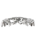 GOLD 8 TEETH DIAMOND CUT GRILLS