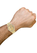 Rolex Day-Date | Presidential | 18K Yellow Gold | Diamond Bezel | Gold Diamond Roman