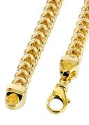 Gold Chain - Womens 10K Yellow Hollow Franco Chain