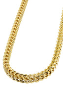 Gold Chain - Womens 10K Yellow Hollow Franco Chain