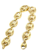 14K Gold Bracelet Gucci Style For Women