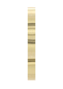 10K Gold Diamond Cut Hoop Earrings | Customizable Size