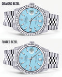 Mens Rolex Datejust Watch 16200 | 36Mm | Tiffany Blue Dial | Jubilee Band