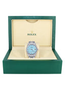 Mens Rolex Datejust Watch 16200 | 36Mm | Tiffany Blue Dial | Jubilee Band