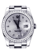 Diamond Rolex Datejust | Stainless Steel | 36 Mm
