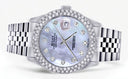 Mens Rolex Datejust Watch 16200 | 36Mm | Mother of Pearl Dial | Two Row 4.25 Carat Bezel | Jubilee Band