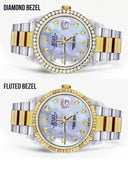 Two Tone Rolex Datejust Watch 16233 for Men | 36Mm | Mother of Pearl Dial | Oyster Band