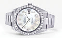Rolex Datejust II Watch | 41 MM | Custom Pearl Arabic Dial | Oyster Band