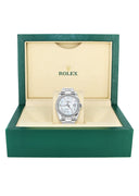 New Style | Rolex Datejust Watch | 36Mm | Mother Of Pearl Arabic Diamond Dial | Oyster Band