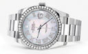New Style | Rolex Datejust Watch | 36Mm | Mother Of Pearl Roman Dial | Oyster Band