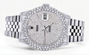 Mens Rolex Datejust Watch 16200 | 36Mm | Full Diamond Dial | Two Row 4.25 Carat Bezel | Jubilee Band