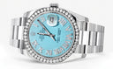 New Style | Rolex Datejust Watch | 36Mm | Tiffany  Blue Roman Dial | Oyster Band