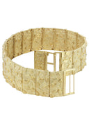 Womens Gold Nugget Bracelet 10K