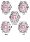 Mens Rolex Datejust Watch 16200  | 36Mm | Pink Dial | Oyster Band