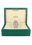 New Style | Diamond Gold Rolex Watch For Men | 36MM | Pink Arabic Diamond Dial | Oyster Band