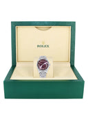 Diamond Rolex Watch | Fluted Bezel | 31MM | Purple Roman Numeral Diamond Dial | Jubilee Band