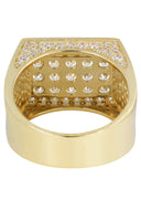 Pinky Ring | 10K Gold | CZ Stones | 12.7 Grams