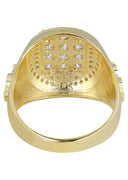 Pinky Ring | 10K Gold | CZ Stones | 8.1 Grams