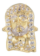 Pinky Ring | 10K Gold | CZ Stones | 6.4 Grams
