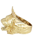 Pinky Ring | 10K Gold | CZ Stones | 21.2 Grams
