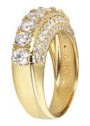 Pinky Ring | 10K Gold | CZ Stones | 7.4 Grams