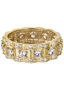 Pinky Ring | 10K Gold | CZ Stones | 5.8 Grams