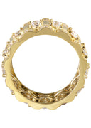 Pinky Ring | 10K Gold | CZ Stones | 5.8 Grams