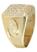 Pinky Ring | 10K Gold | CZ Stones |  9.1 Grams