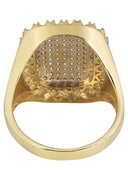 Pinky Ring | 10K Gold | CZ Stones |  7.7 Grams