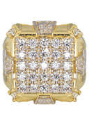 Pinky Ring | 10K Gold | CZ Stones |  7.3 Grams
