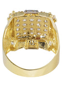 Pinky Ring | 10K Gold | CZ Stones |  7.3 Grams