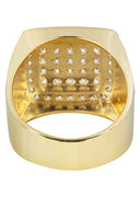 Pinky Ring | 10K Gold | CZ Stones |  12.9 Grams