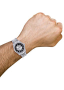 Diamond Mens Rolex Datejust Watch 16200  | 36MM | Tuxedo Diamond Dial | Jubilee Band