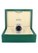 Mens Rolex Datejust Watch 16200  | 36Mm | Black Roman Numeral Dial | Jubilee Band