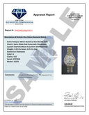 Diamond Gold Rolex Watch | Diamond Bezel | 31MM | Mother Of Pearl Dial | Jubilee Band