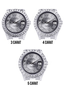 Rolex Datejust II Watch | 41 MM | Custom Silver Roman Dial | Oyster Band