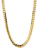 Womens Chain - Solid Miami Cuban Link 10K Gold