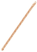 14K Rose Gold Bracelet Solid Franco For Women