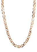 14K Rose Gold Chain - Solid Mariner Chain