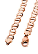14K Rose Gold Chain - Solid Mariner Chain